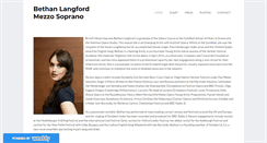 Desktop Screenshot of bethanlangford.com